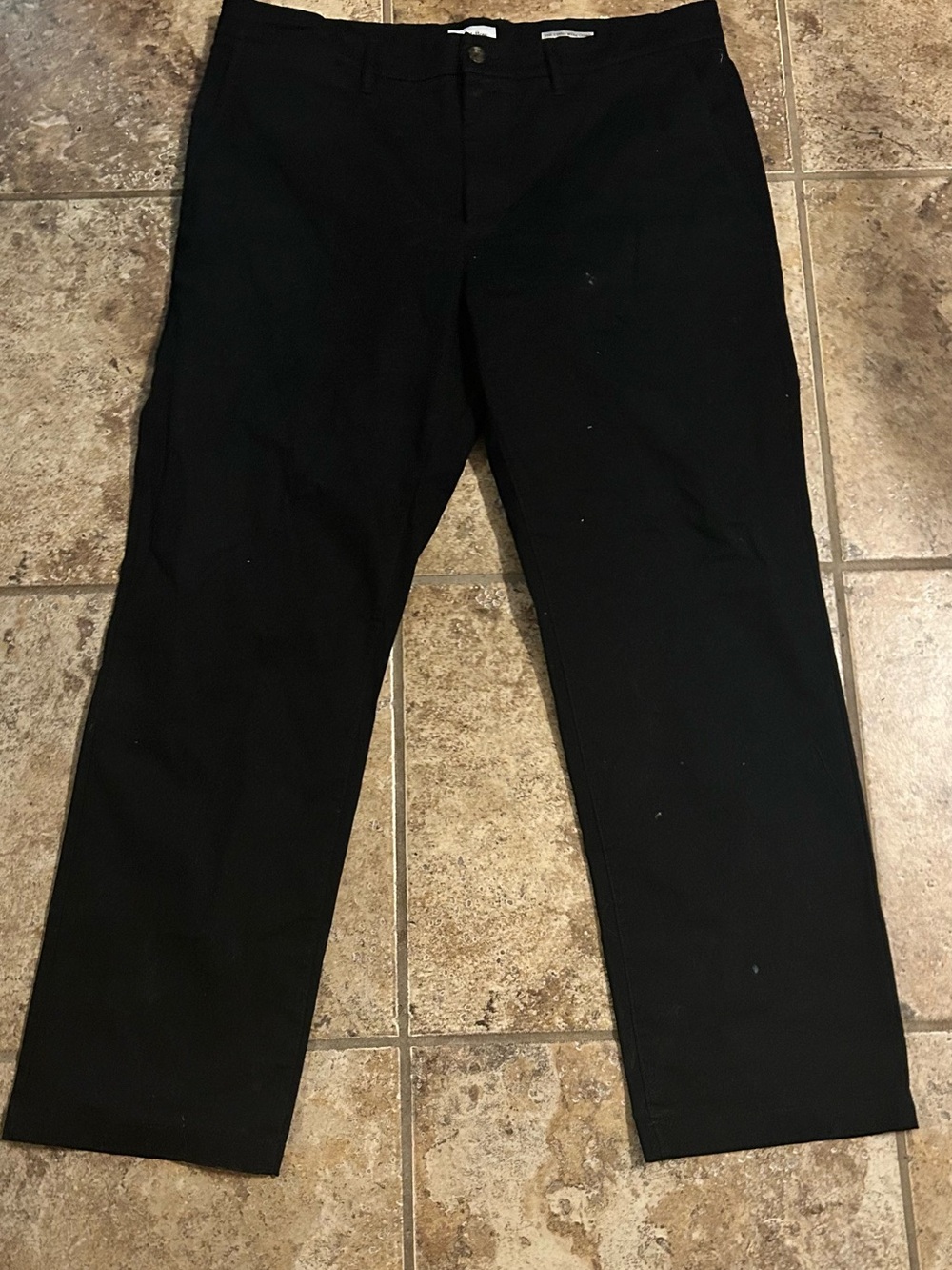 Goodfellow & Co mens Black Chino Pants size 40W x 32L